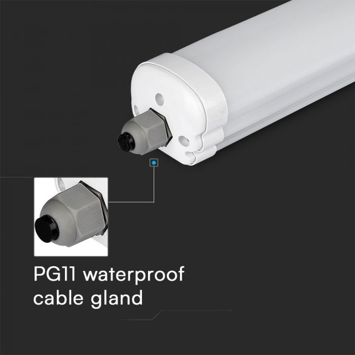 VT-1574S 48W Tube LED Étanches Série G 150cm Puces Samsung 4000K 120lm/w — 4000K Day White — vue 6