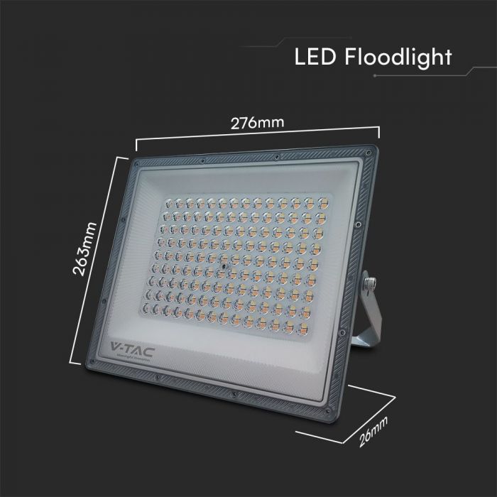 VT-44100CCT Projecteur LED 100W 3-en-1 Corps Gris Acier — 3IN1 — vue 5
