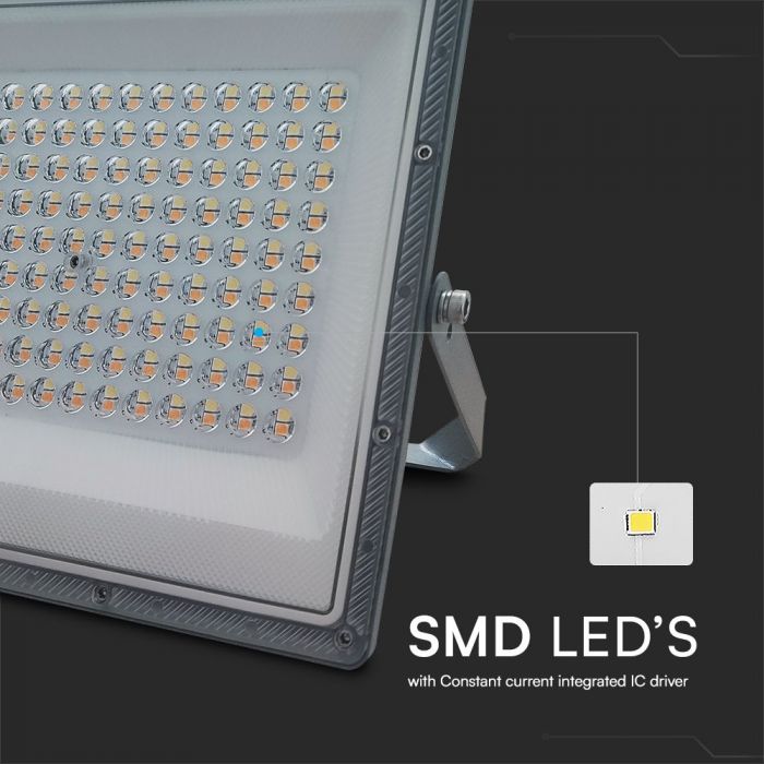 VT-44100CCT Projecteur LED 100W 3-en-1 Corps Gris Acier — 3IN1 — vue 6