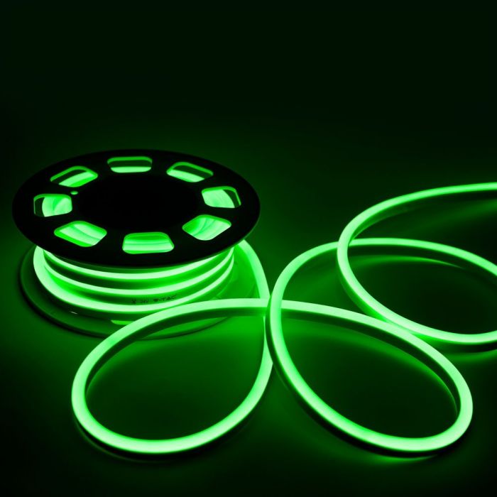 VT-555 8w/m Neon Flex Green 24v (10m/rouleau)(prix Par M) — Green — vue 2
