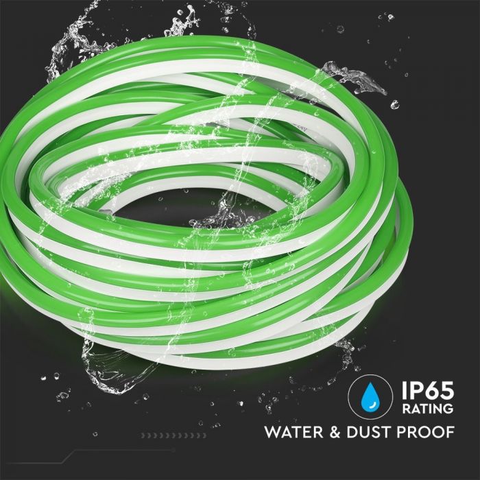 VT-555 8w/m Neon Flex Green 24v (10m/rouleau)(prix Par M) — Green — vue 4
