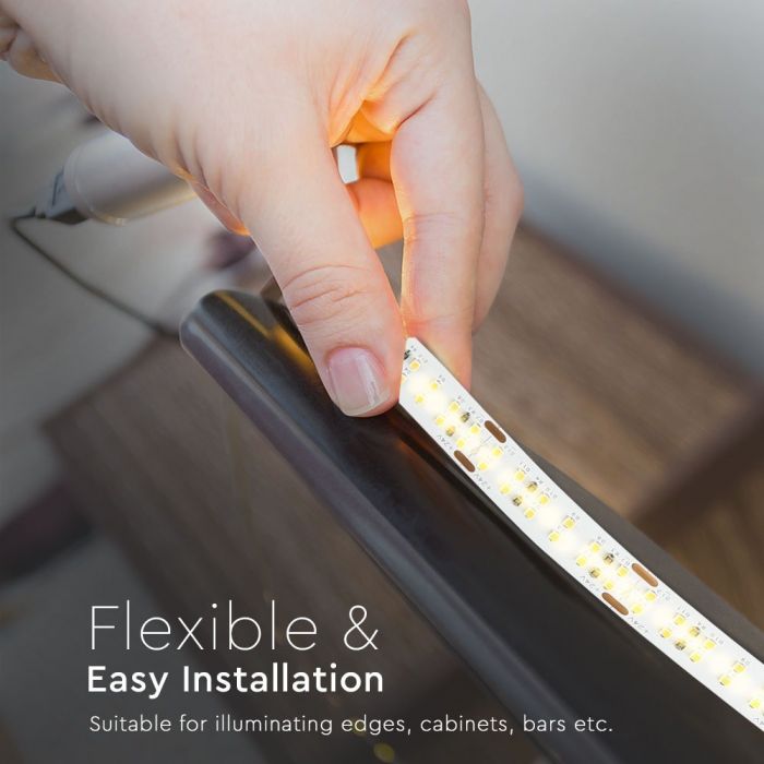 VT-2216-360 360led's LED Strip Light With 6400K IP20 30w/m (5m/roll)(prix Par M) — 6400K White — vue 7