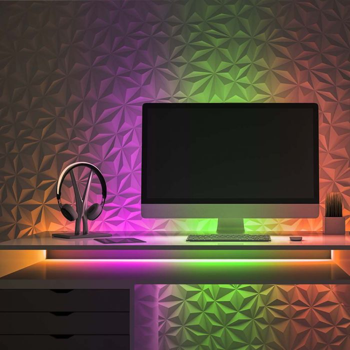 Neon Flex VT-561 10W/m RGB 24V Rouleau 10m — RGB — vue 2