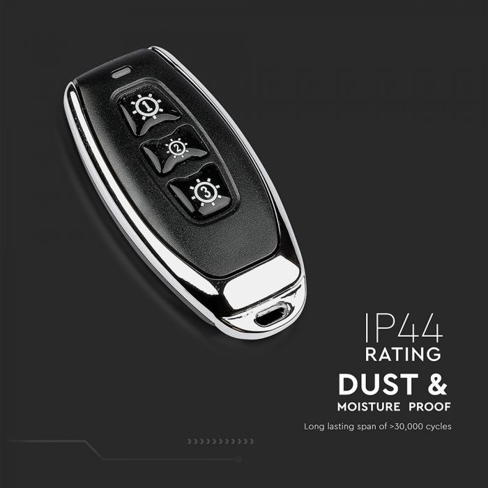 VT-5143 Télécommande Sensible Au Mouvement 3 Boutons IP44 — vue 3