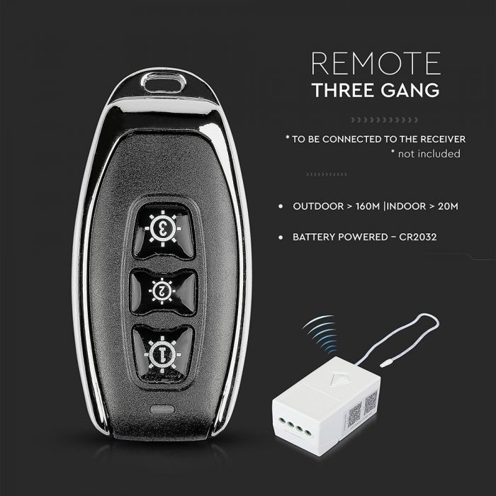 VT-5143 Télécommande Sensible Au Mouvement 3 Boutons IP44 — vue 6