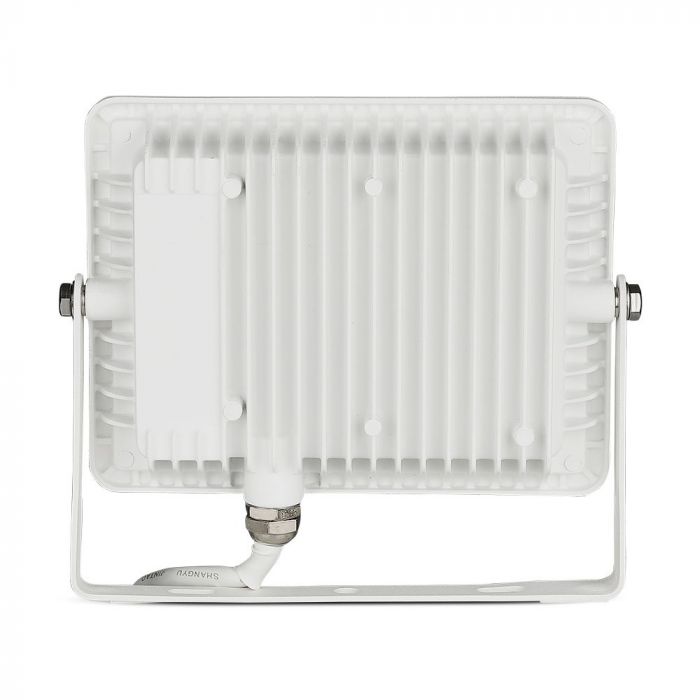 VT-30-1 30W Projecteur LED puce Samsung avec câble 1m 6400K corps blanc — vue 2