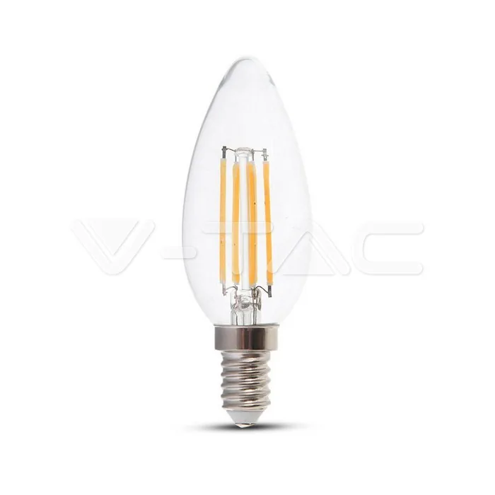 Ampoule filament LED bougie E14 VT-1986